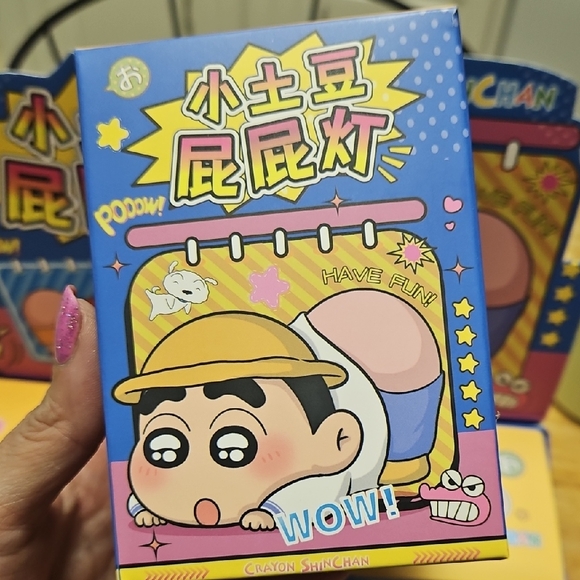 Accessories - Crayon Shin-chan Blue Cartoon Box Blind Box